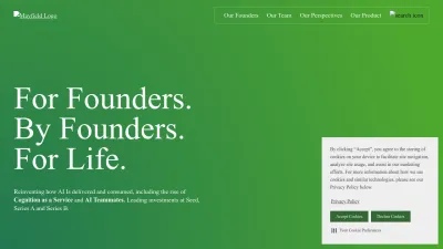 Screenshot preview of mayfield.com