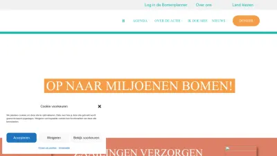Screenshot preview of meerbomen.nu