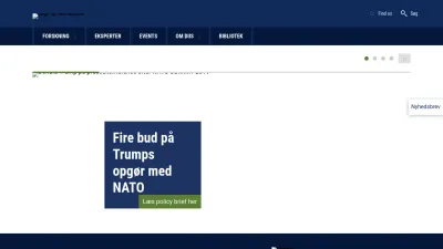 Screenshot preview of diis.dk