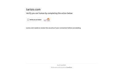 Screenshot preview of tarisio.com