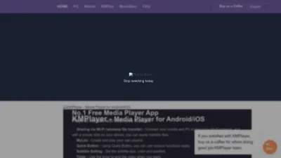Screenshot preview of kmplayer.com