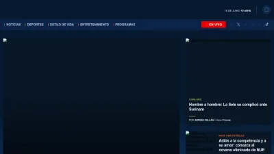 Screenshot preview of teletica.com