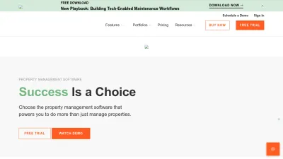 Screenshot preview of buildium.com