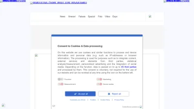 Screenshot preview of planetmountain.com