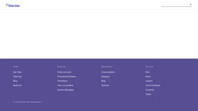 Screenshot preview of chats.viber.com