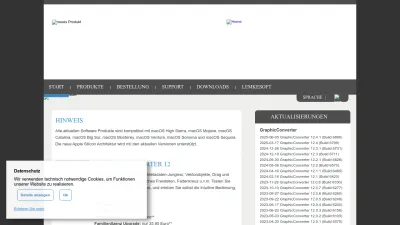 Screenshot preview of lemkesoft.de