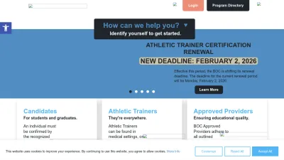 Screenshot preview of bocatc.org