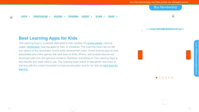 Screenshot preview of thelearningapps.com
