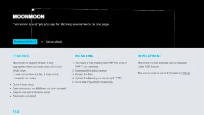 Screenshot preview of moonmoon.org