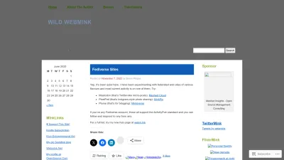 Screenshot preview of webmink.com