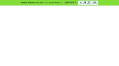 Screenshot preview of virtuix.com
