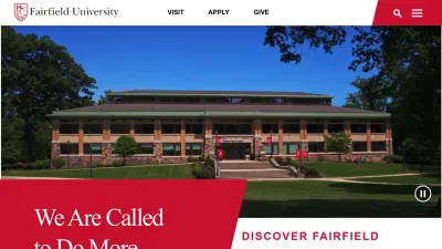 Screenshot preview of fairfield.edu