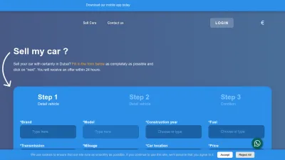 Screenshot preview of carito.com