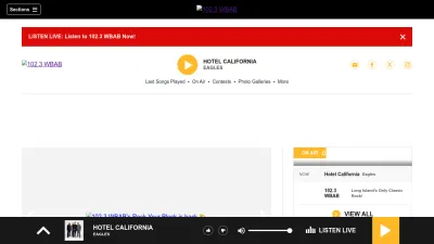 Screenshot preview of wbab.com