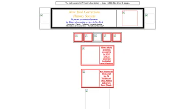 Screenshot preview of correctionhistory.org