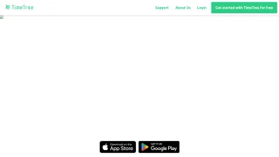 Screenshot preview of timetreeapp.com