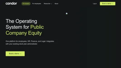 Screenshot preview of candor.co