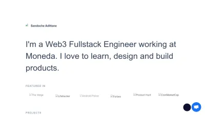 Screenshot preview of sandoche.com