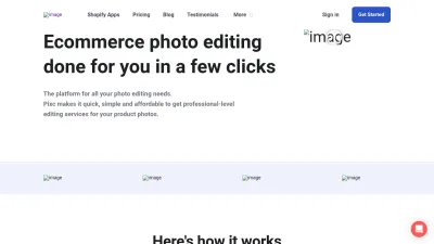 Screenshot preview of pixc.com