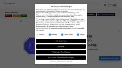 Screenshot preview of mimikama.org