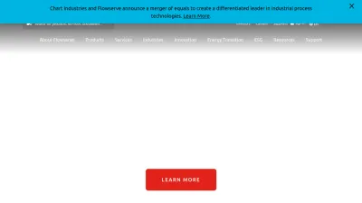 Screenshot preview of flowserve.com
