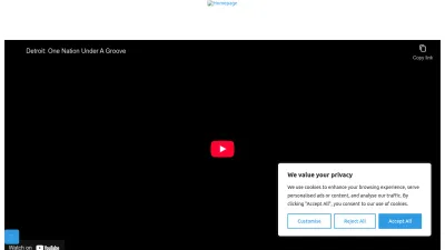 Screenshot preview of georgeclinton.com