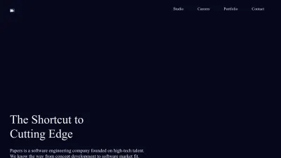 Screenshot preview of papers.ch