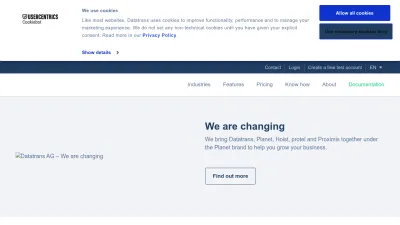 Screenshot preview of datatrans.ch