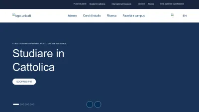 Screenshot preview of unicatt.it