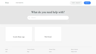 Screenshot preview of homesupport.securly.com