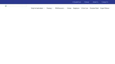 Screenshot preview of workplacebullying.org