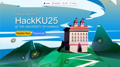 Screenshot preview of hackku.org