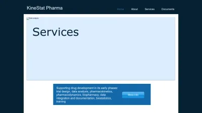 Screenshot preview of kinestatpharma.com