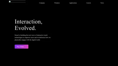 Screenshot preview of sensel.com
