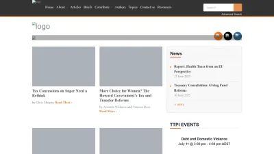 Screenshot preview of austaxpolicy.com