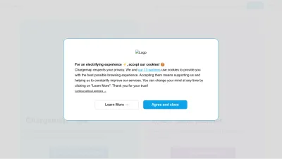 Screenshot preview of chargemap.com