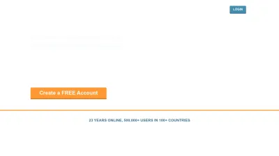 Screenshot preview of ymlp.com