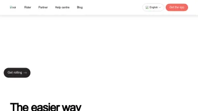 Screenshot preview of voi.com