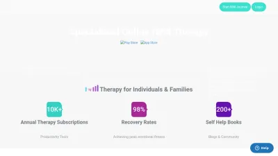 Screenshot preview of iwilltherapy.io