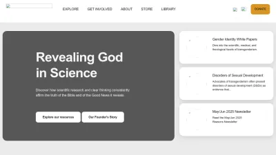 Screenshot preview of reasons.org