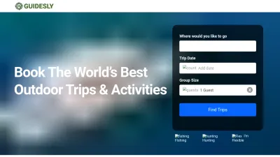 Screenshot preview of guidesly.com