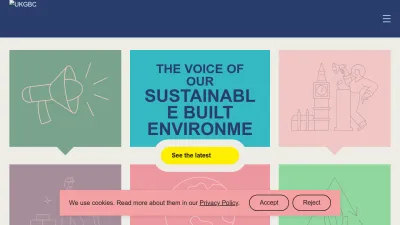 Screenshot preview of ukgbc.org