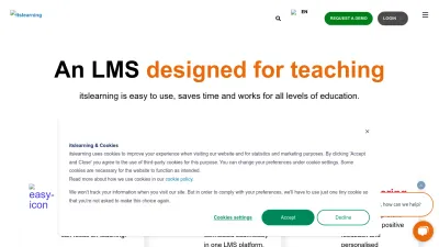 Screenshot preview of itslearning.com