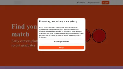 Screenshot preview of joinrs.com
