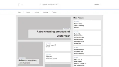 Screenshot preview of loveproperty.com
