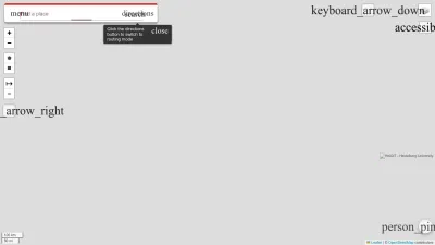 Screenshot preview of maps.openrouteservice.org