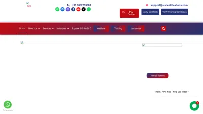 Screenshot preview of siscertifications.com