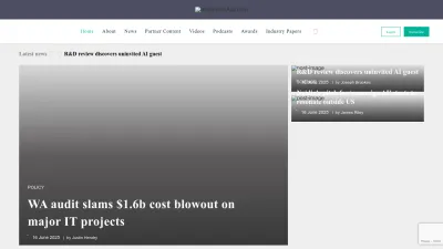Screenshot preview of innovationaus.com