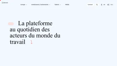 Screenshot preview of edenred.com