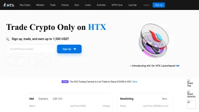 Screenshot preview of htx.com